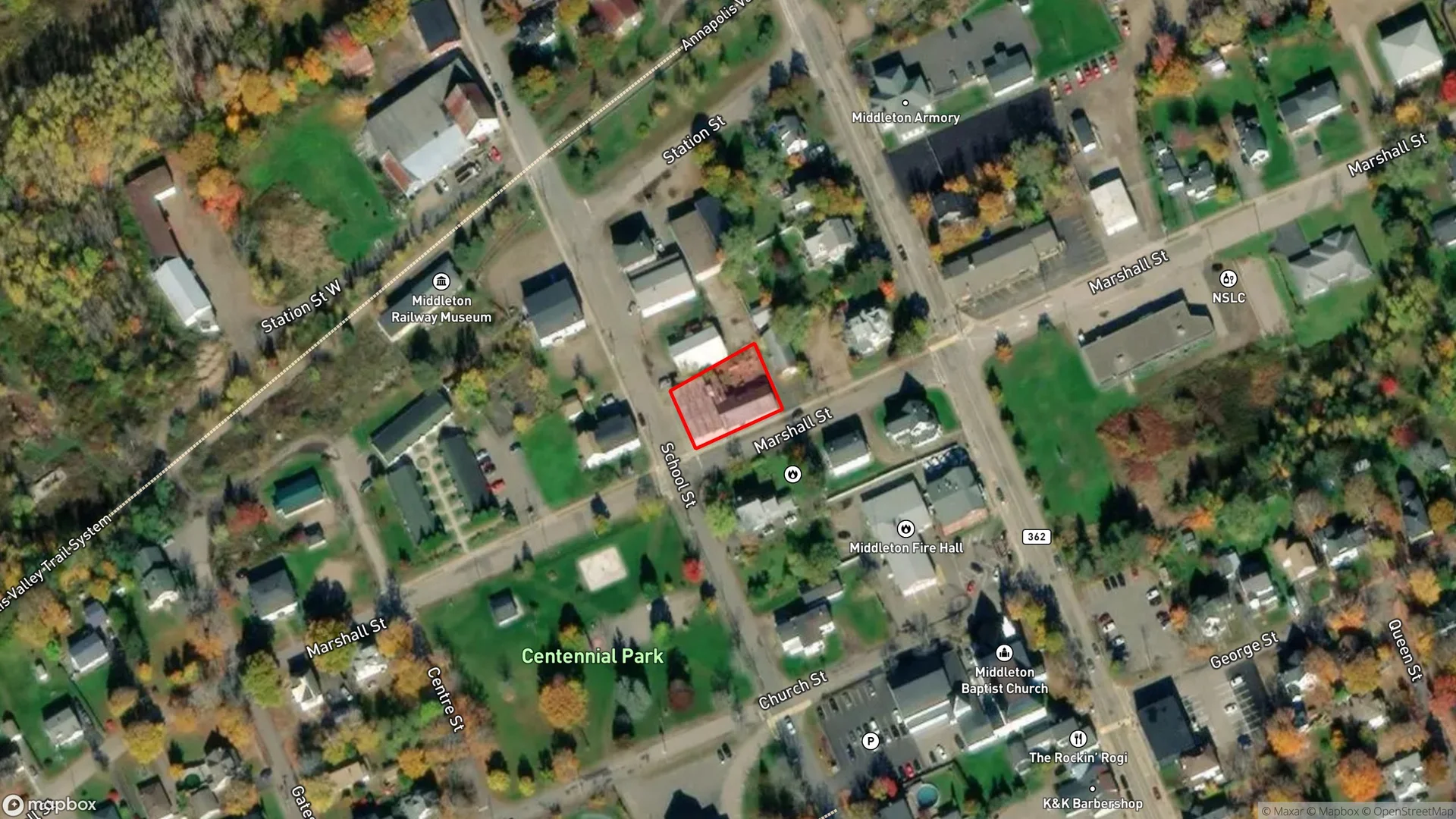 Land, 50 School Street, Middleton in Town of Middleton